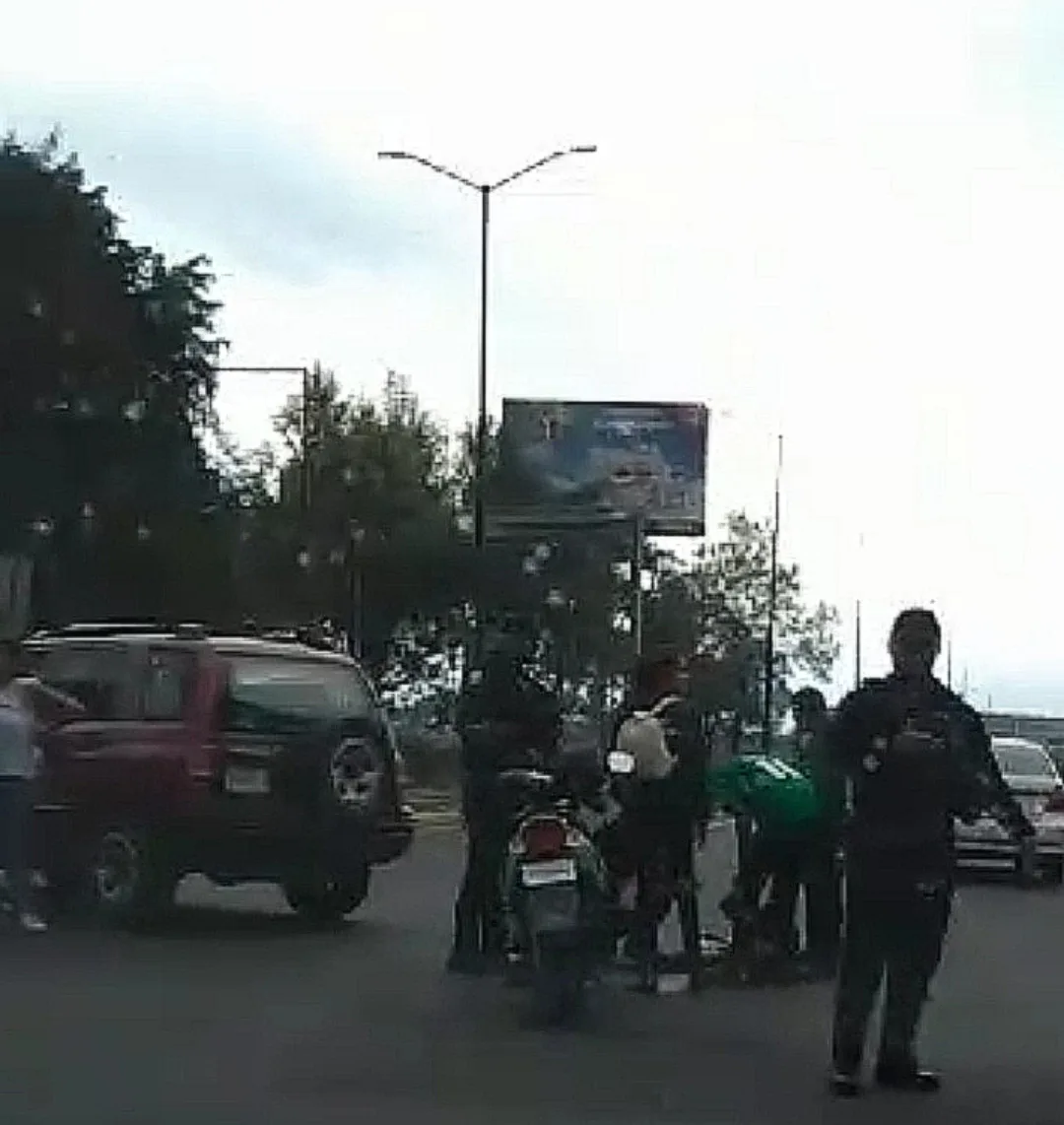 Motociclista Lesionado En La Carretera Xalapa Coatepec Portal