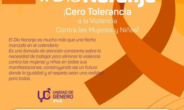 En el IPAX, el 25 de cada mes se busca crear conciencia y promover acciones para prevenir y eliminar la violencia contra mujeres y niñas