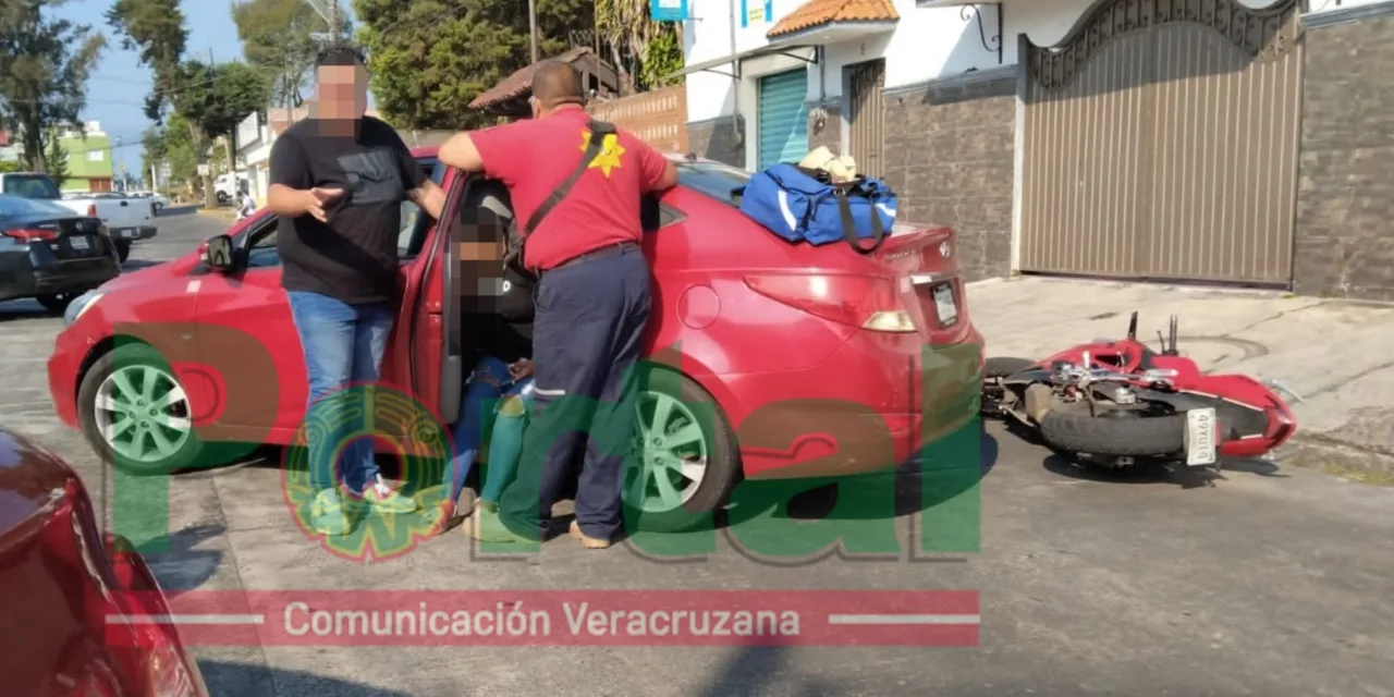 Accidente de tránsito en la Av. Justino Sarmiento, Xalapa