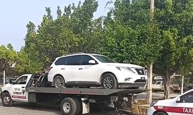 Localizan  camioneta del matrimonio desaparecido en Poza Rica, estaba pintada de otro color