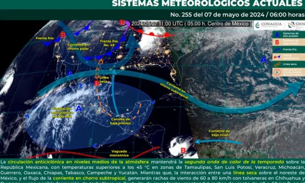 Segunda ola de calor provocará altas temperaturas en estos estados