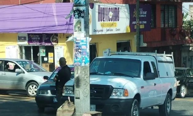 Accidente de tránsito sobre la avenida Americas