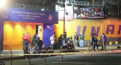 UNAM confirma un muerto y algunos heridos que tras una pelea entre porros afuera del CCH Naucalpan
