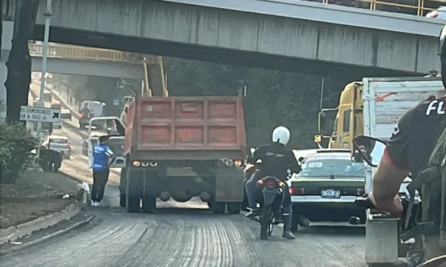 Accidente  de tránsito a la altura de la entrada a Las  Animas