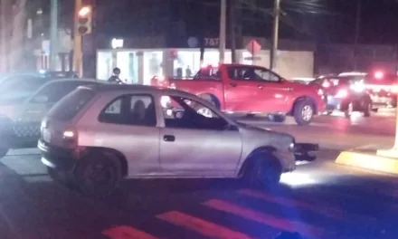 Accidente de tránsito en la avenida Murillo Vidal, Xalapa