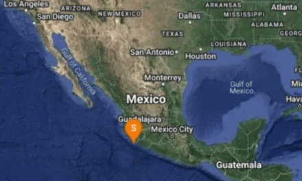 Inicia la semana con sismo de 4.8 en Colima