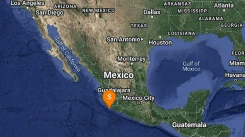 Inicia la semana con sismo de 4.8 en Colima