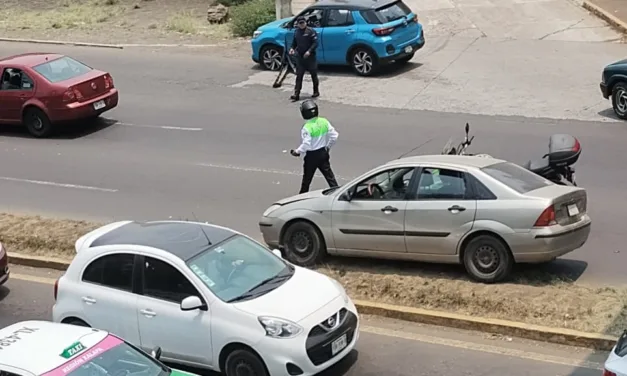 Accidente de tránsito sobre le Bulevar Xalapa – Banderilla