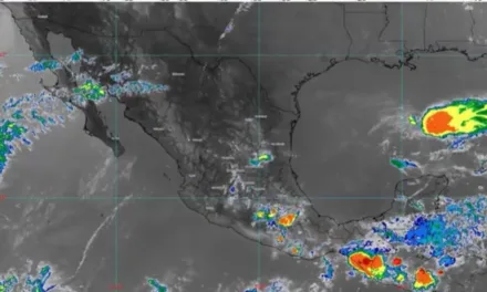 Esta noche, se prevén lluvias muy fuertes en Chiapas y Oaxaca, y fuertes en Campeche, Guerrero, Puebla, Tabasco y Veracruz