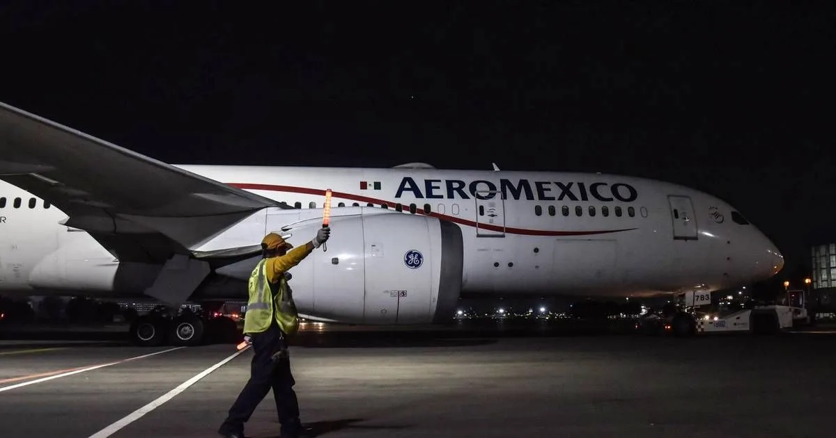 Audio del vuelo de Aeroméxico que cubría ruta Tijuana al AICM aterriza de emergencia en Hermosillo