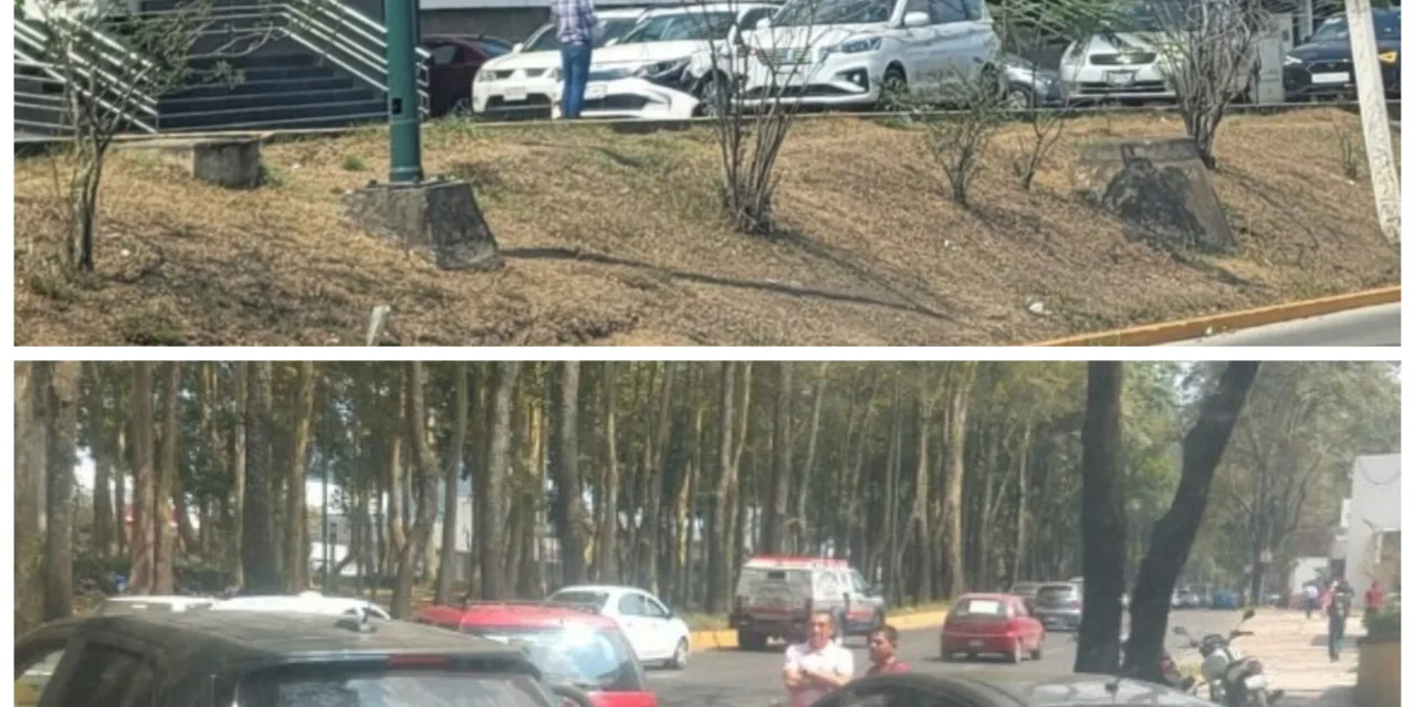 Dos accidentes de tránsito esta tarde en Xalapa