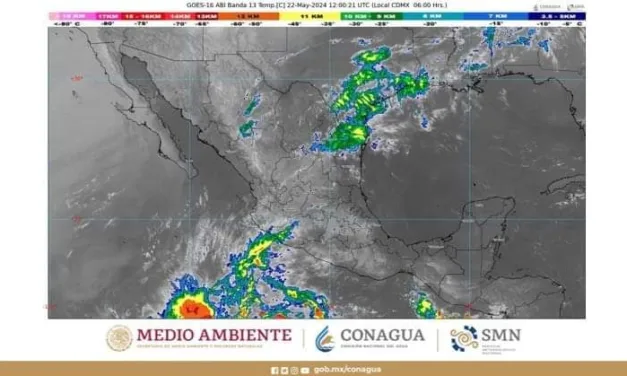 Lluvias fuertes y granizo en estos Estados, mientras se registra ola de calor en el país
