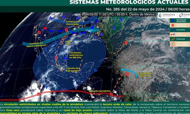 Continuará la onda de calor con temperaturas superiores a 45 grados afectando a estos estados