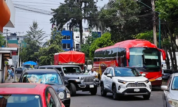 Accidente de tránsito a la altura del Estadio Xalapeño
