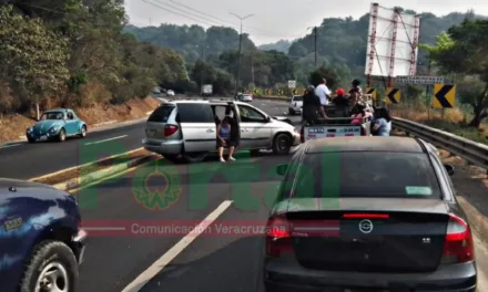 Accidente en la carretera Coatepec – Xalapa