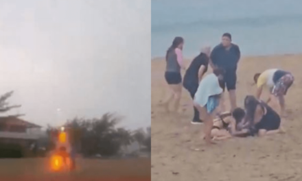 Rayo impacta a tres menores en playa de Puerto Rico