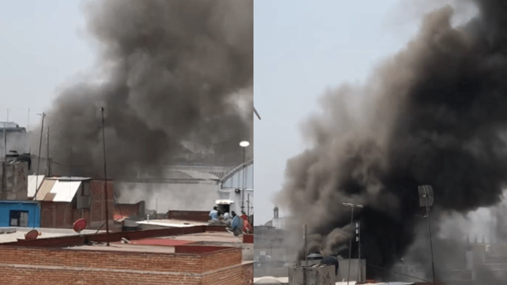 Incendio en el Centro Histórico moviliza a equipos de emergencia de la CDMX