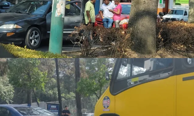 Se registran dos accidentes de tránsito esta tarde en Xalapa