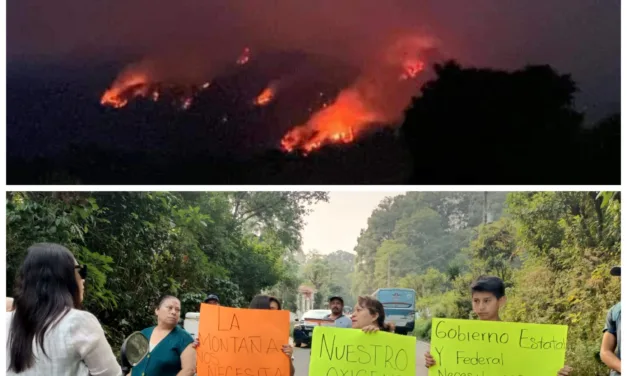 Cerrada la vialidad en la carretera Teocelo-Ixhuacan