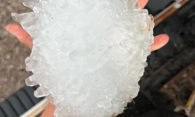 Granizo récord en Texas!