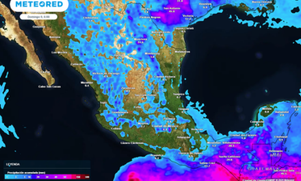 Algunas tormentas con granizo y calor intenso en México próximas 48 horas