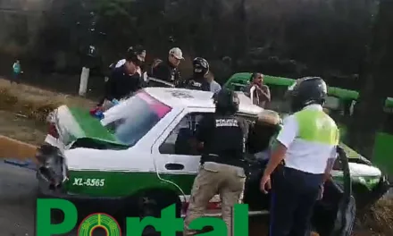 Tres personas lesionadas en accidente sobre Lázaro Cárdenas