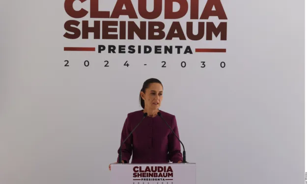 Anuncia Sheinbaum gira con AMLO