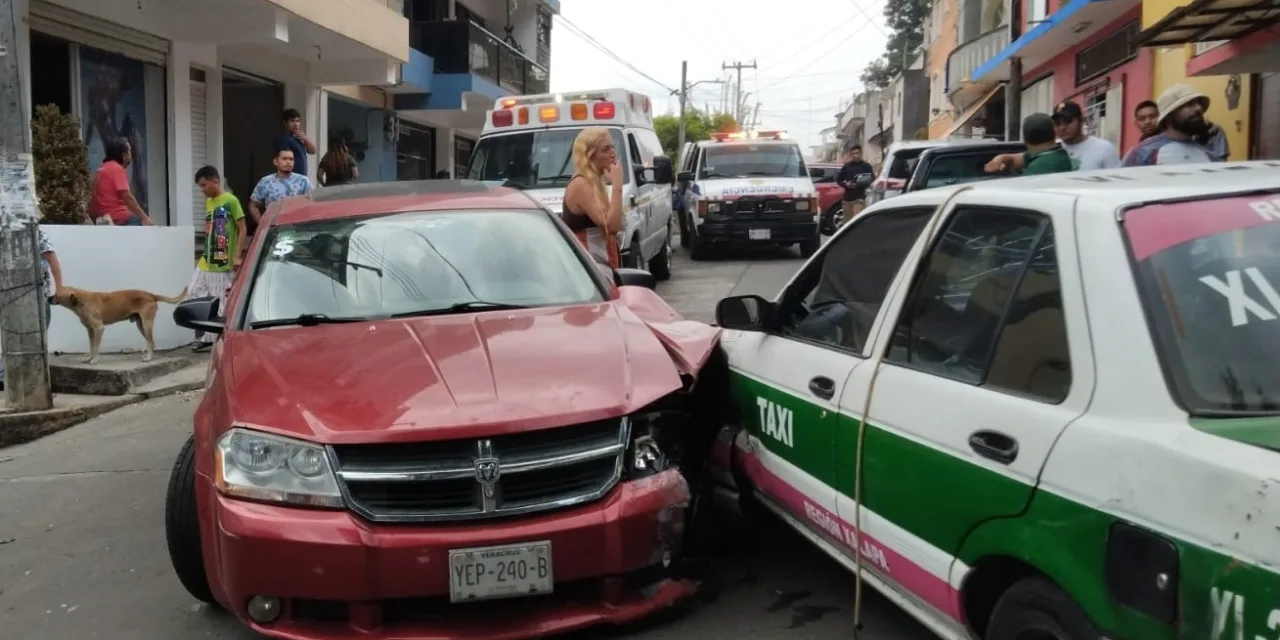Accidente de tránsito cerca de Coapexpan, Xalapa