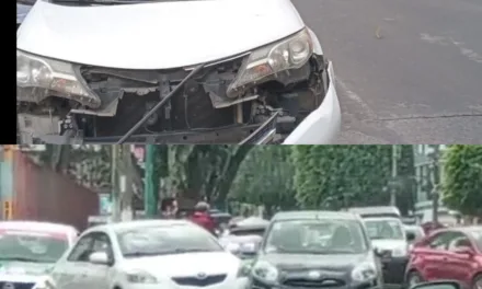 Accidente en la avenida Xalapa y otro más en 20 de Noviembre