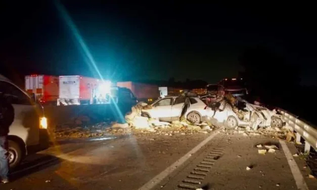 Fallece xalapeño y su hija en accidente de tránsito en la autopista Puebla -México