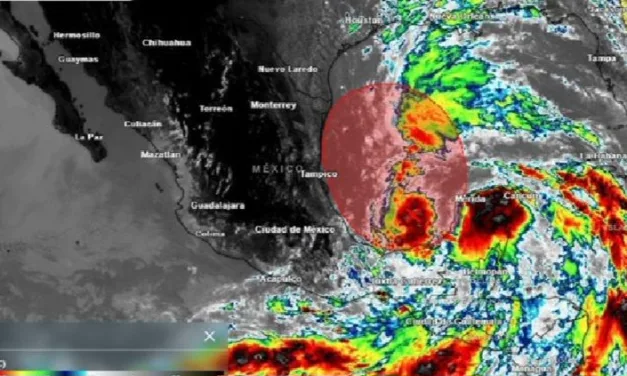 El primer ciclón de la temporada con lluvias torrenciales en México