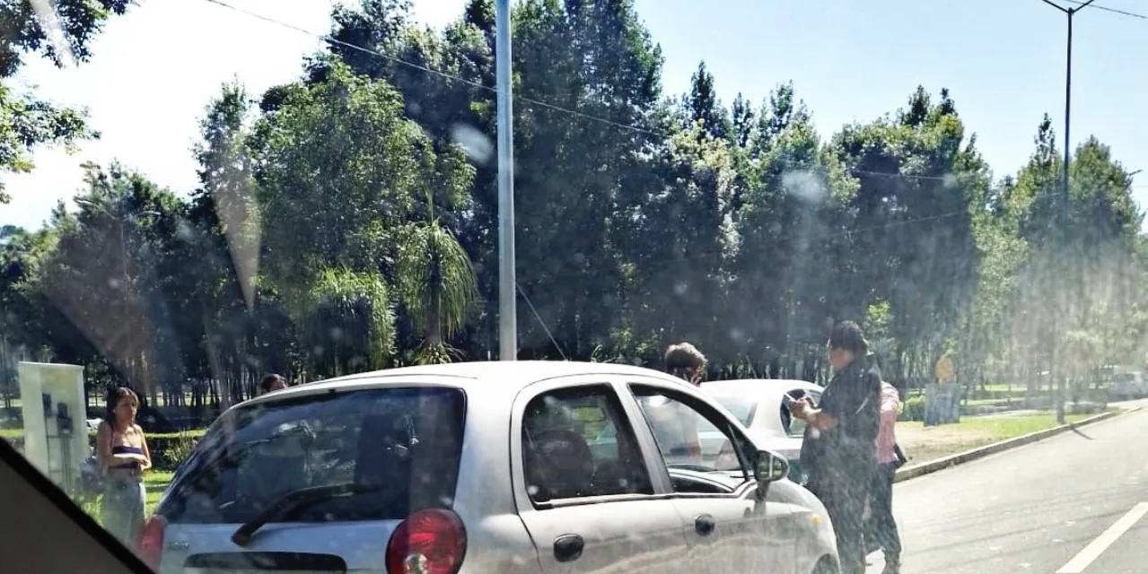 Accidente de tránsito, a la altura del Velodromo