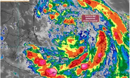 El  ‘ciclón tropical Uno’ ocasionará descargas eléctricas, rachas fuertes de viento y granizo