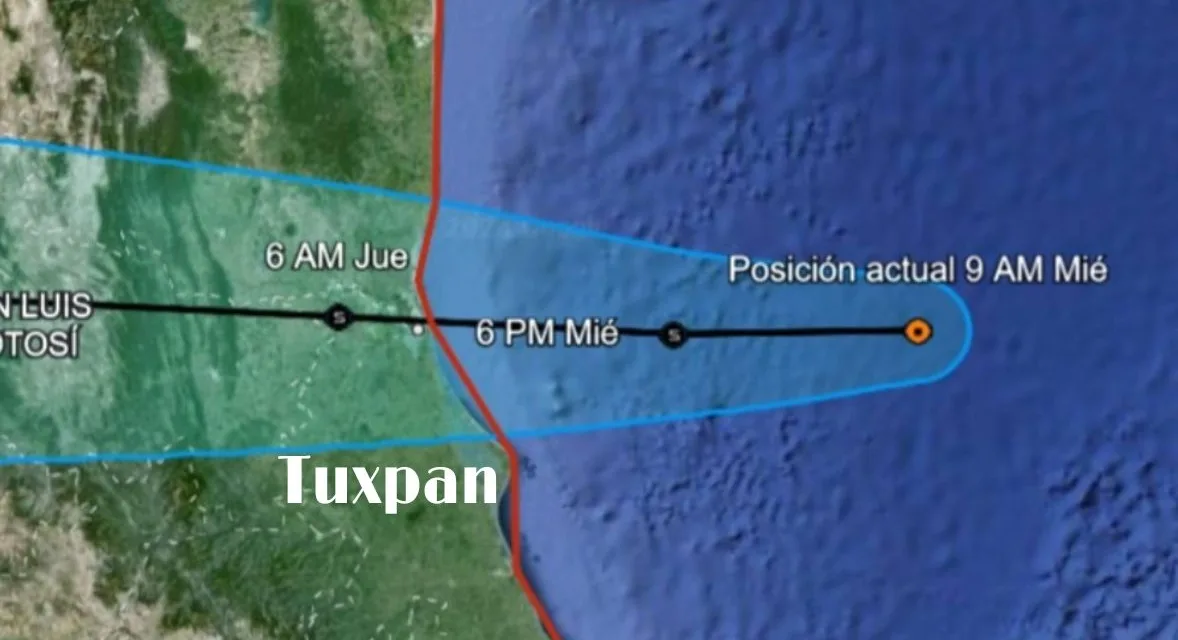 Ciclón tropical «Uno» evoluciona a tormenta tropical Alberto; tocará tierra en Tamaulipas