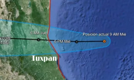 Ciclón tropical «Uno» evoluciona a tormenta tropical Alberto; tocará tierra en Tamaulipas