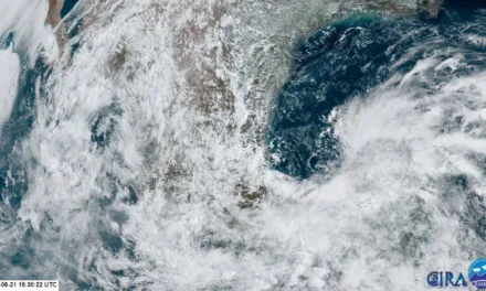 Tras el paso de la tormenta Alberto que nos trajo abundantes precipitaciones, un nuevo ciclón se prevé este fin de semana sobre el Golfo de México