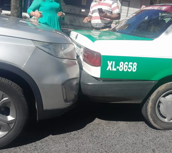 Accidente de tránsito en la avenida Américas
