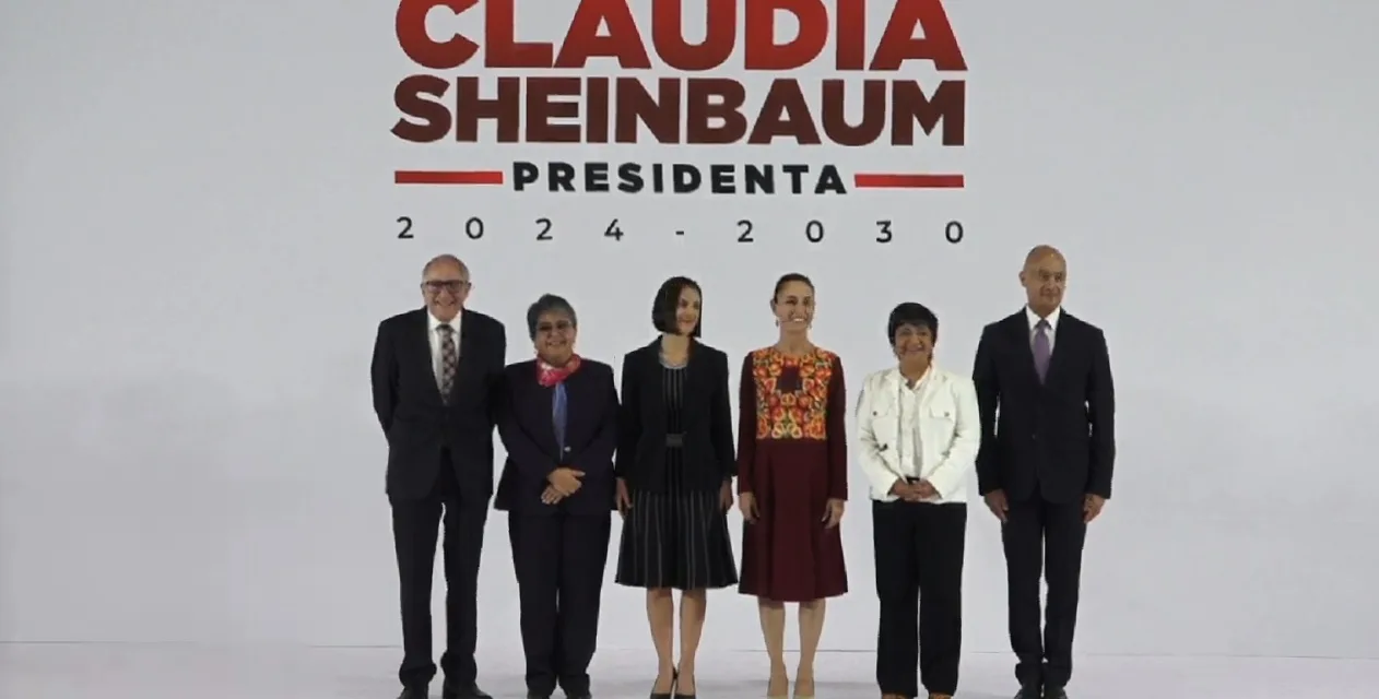 Claudia Sheinbaum presenta a otros 5 miembros de su gabinete