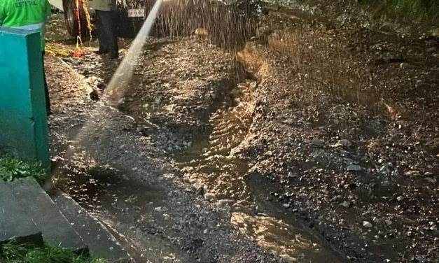 Afectaciones en el tramo carretero Altotonga – Orilla del Monte