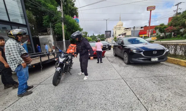 Accidente de tránsito en la avenida 20 de Noviembre, Xalapa