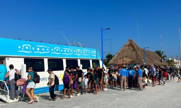 Todo listo para la evacuación en Holbox!