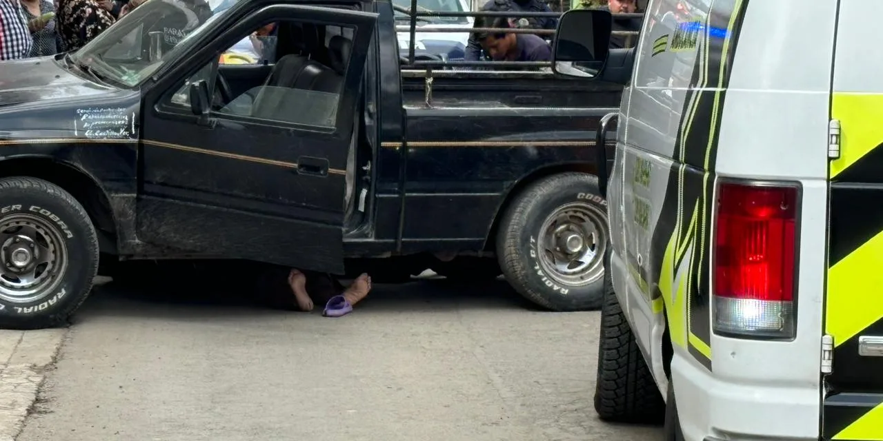 Persona atropellada en la avenida principal de El Castillo,