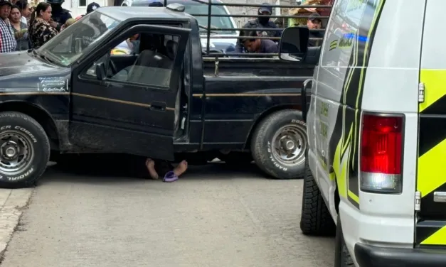 Persona atropellada en la avenida principal de El Castillo,