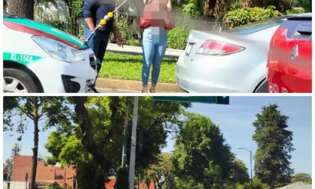 Dos accidentes de tránsito esta mañana, taxis involucrados