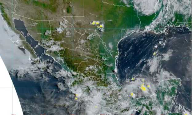 Se pronostican lluvias intensas para regiones de Chiapas, Guerrero, Oaxaca, Puebla y Veracruz