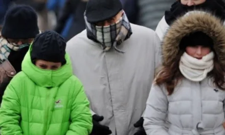 Buena parte de la región centro de Argentina sigue bajo alerta roja,   por frío extremo