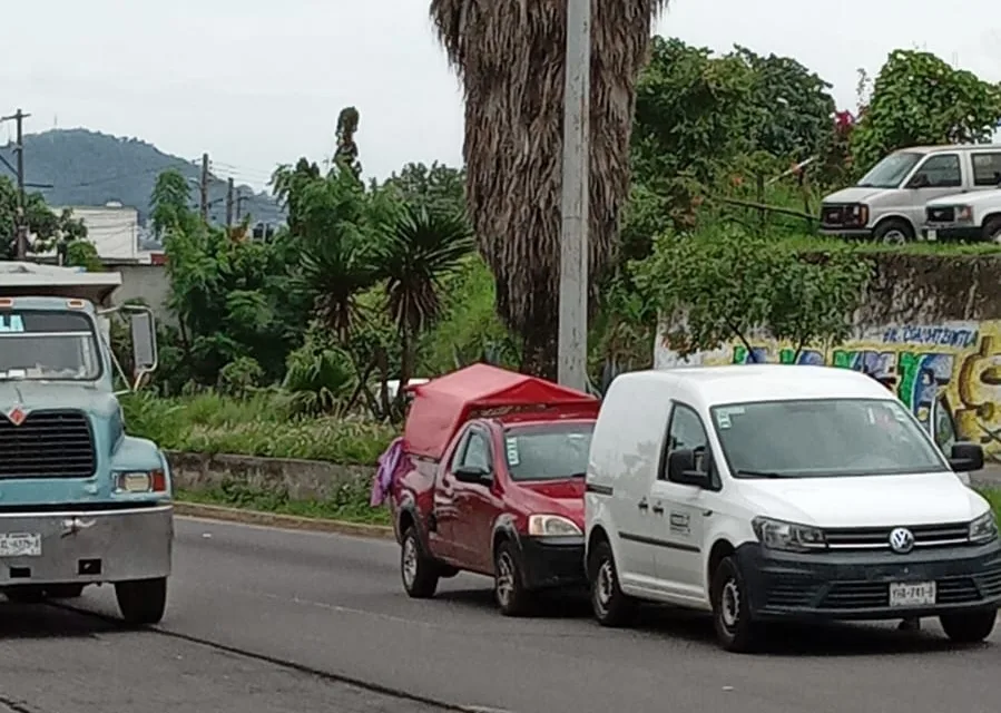 Accidente de tránsito en el bulevar Xalapa – Banderilla