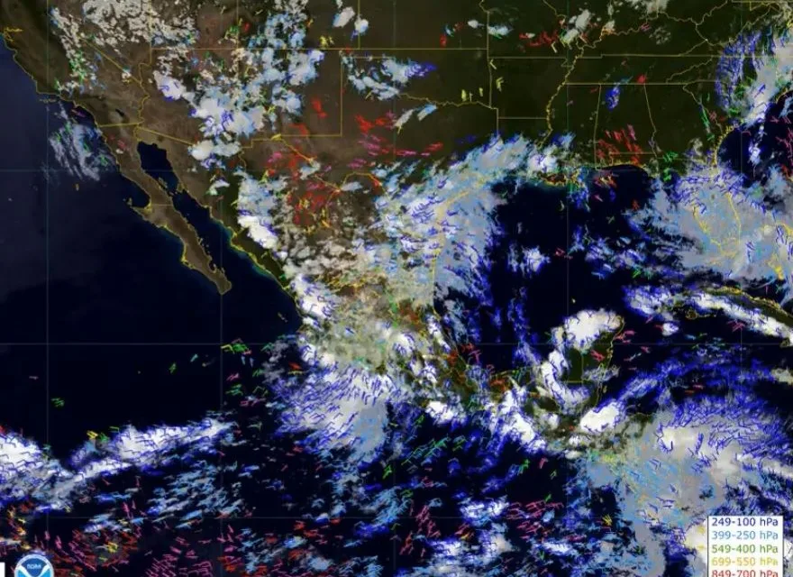 Se espera otro día de lluvias en gran parte de México