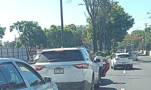 Choque por alcance a la altura del Distribuidor vial de La Araucaria