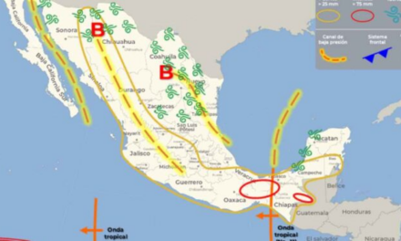 Ondas Tropicales 11 y 12 se ‘desatarán’ y causarán lluvias intensas en México